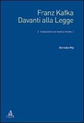 Davanti alla legge. Testo tedesco a fronte