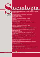 Sociologia. Rivista quadrimestrale di scienze storiche e sociali (2019). Vol. 1