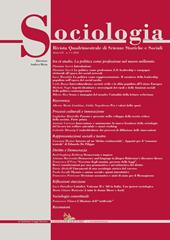 Sociologia. Rivista quadrimestrale di scienze storiche e sociali (2020). Vol. 1