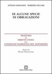 Di alcune specie di obbligazioni