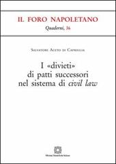 I «divieti» di patti successori nel sistema di civil law