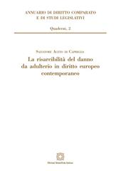 La risarcibilità del danno da adulterio in diritto europeo contemporaneo