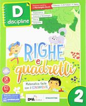 Righe e quadretti. Letture, Grammatica e Scrittura, Discipline, Quaderno delle discipline. Per la 2ª classe elementare. Con e-book. Con espansione online