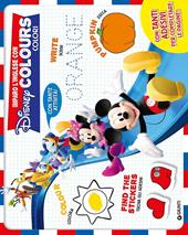 Imparo l'inglese con Disney. Colours-colori. Album creativo. Con adesivi