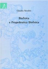 Biofisica e propedeutica biofisica