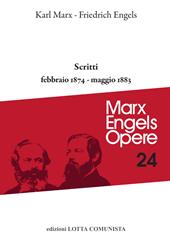 Opere complete. Vol. 24: Scritti febbraio 1874-maggio 1833.