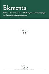 Elementa. Intersections between philosophy, epistemology and empirical perspective (2022). Vol. 1-2: Transitions.
