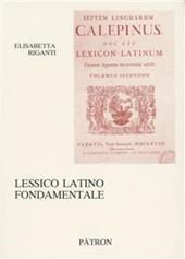 Lessico latino fondamentale