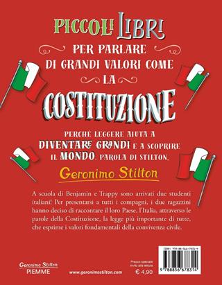 Il piccolo libro della Costituzione - Geronimo Stilton - Libro Piemme 2021, Libri speciali | Libraccio.it