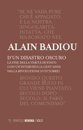 D'un disastro oscuro. La fine della verità di Stato