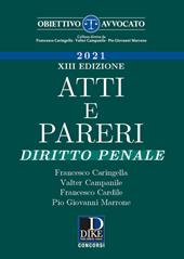 Atti e pareri di diritto penale