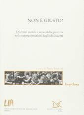 Non è giusto! Dilemmi morali e senso della giustizia nelle rappresentazioni degli adolescenti