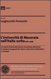L' Università di Macerata nell'Italia unita (1861-1966)