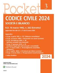 Codice civile 2024. Società e bilancio  - Libro Il Fisco 2024, Pocket | Libraccio.it