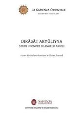 Dirasat aryuliyya. Studi in onore di Angelo Arioli