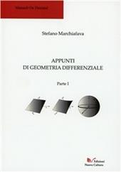 Appunti di geometria differenziale. Parte I