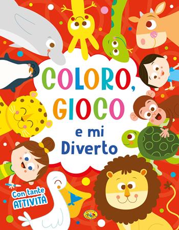Coloro, gioco e mi diverto. Ediz. a colori  - Libro Grillo Parlante 2023 | Libraccio.it