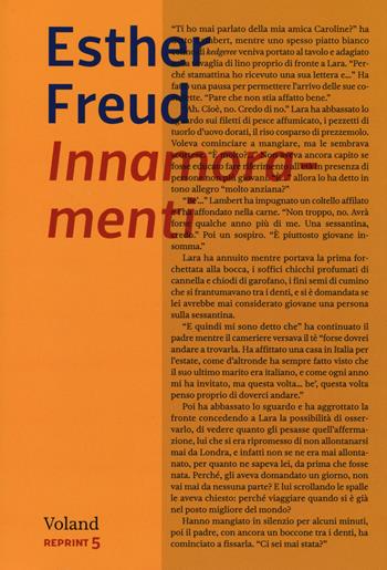 Innamoramenti - Esther Freud - Libro Voland 2014, Reprint | Libraccio.it