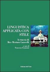 Linguistica applicata con stile in traccia di Bice Mortara Garavelli