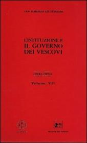 Opera omnia. Vol. 7: l governo dei vescovi.