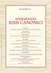 Ephemerides Iuris canonici (2022). Vol. 2