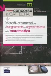 Metodi e strumenti per l'insegnamento e l'apprendimento della matematica