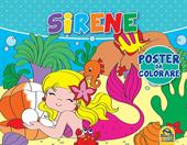 Sirene. Poster da colorare