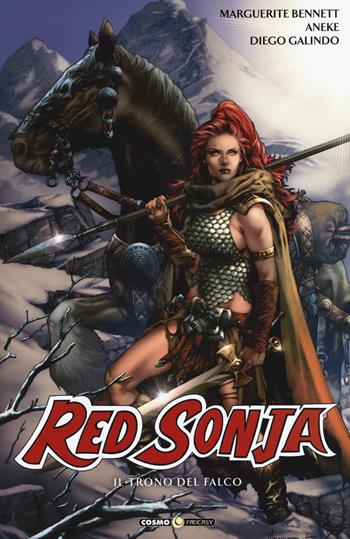 Red Sonja. Vol. 4: Il trono del falco - Marguerite Bennett, Walter Geovani - Libro Editoriale Cosmo 2019, Cosmo fantasy | Libraccio.it