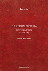 De rerum natura. Editio princeps (1472-73)