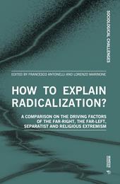 How to explain radicalization? A comparison on the driving factors of the far-right, the far-left, separatist and religious extremism