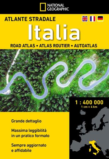 Atlante stradale Italia 1:400.000. Ediz. inglese, francese e tedesca  - Libro Libreria Geografica 2023, Atlanti stradali d'Italia | Libraccio.it