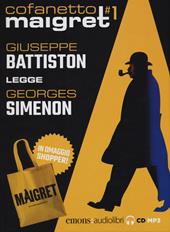 Maigret letto da Giuseppe Battiston: Il porto delle nebbie-L'impiccato di Saint-Pholien-Pietr il Lettone-Il cane giallo. Audiolibro. 4 CD Audio formato MP3. Ediz. integrale. Con gadget. Vol. 1