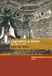 L' università di Padova dal 1866 al 1922