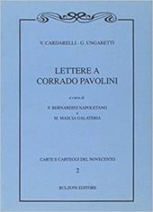 Lettere a Corrado Pavolini