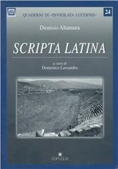 Scripta latina