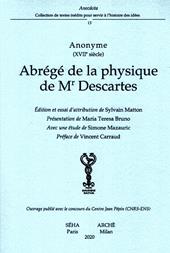 Abrégé de la physique de Mr Descartes