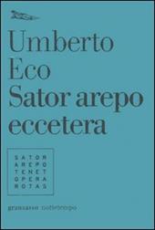 Sator arepo eccetera