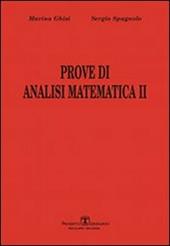 Prove di analisi matematica II. Vol. 1