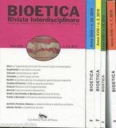 Bioetica (2010). Vol. 1