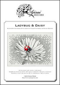 Ladybug & daisy. Cross stitch and blackwork design - Valentina Sardu - Libro Marcovalerio 2014, Ajisai Blackwork | Libraccio.it