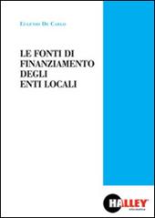 Le fonti di finanziamento degli enti locali