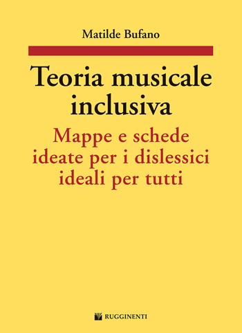 Teoria musicale inclusiva. Mappe e schede ideate per i dislessici ideali per tutti - Matilde Bufano - Libro Rugginenti 2022, Didattica musicale | Libraccio.it
