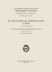 Il santuario di Portonaccio a Veio. Vol. 2: Gli scavi di Maria Santangelo (1944-1952)