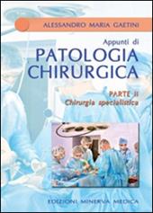 Chirurgia specialistica. Parte seconda