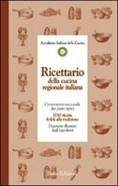 Ricettario della cucina regionale italiana
