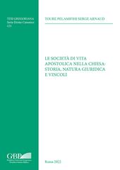 Società di vita apostolica nella chiesa: storia, natura giuridica e vincoli