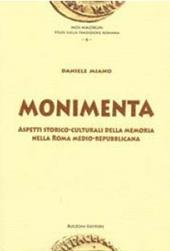 Monimenta. Aspetti storico-culturali della memoria nella Roma medio-repubblicana