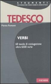 Tedesco. Verbi