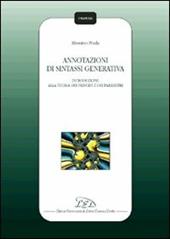 Annotazioni di sintassi generativa. Introduzione alla teoria dei principi e dei parametri