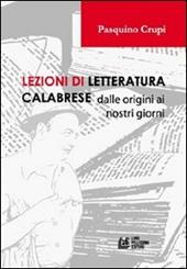 Lezioni di letteratura calabrese dalle origini ai nostri giorni